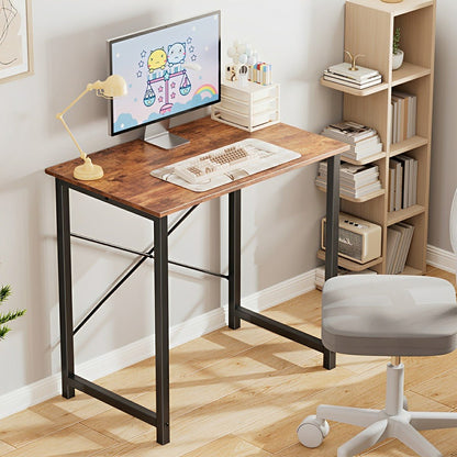Modern Minimalist Wood Computer Desk for Home Office - Flyachilles