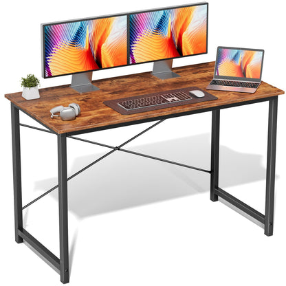 Modern Minimalist Wood Computer Desk for Home Office - Flyachilles