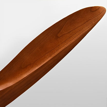 Modern Minimalist Wood DC Motor Reversible Ceiling Fan with Light - Flyachilles