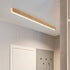 Modern Minimalist Wood Grain LED Long Strip Ceiling Light - Flyachilles