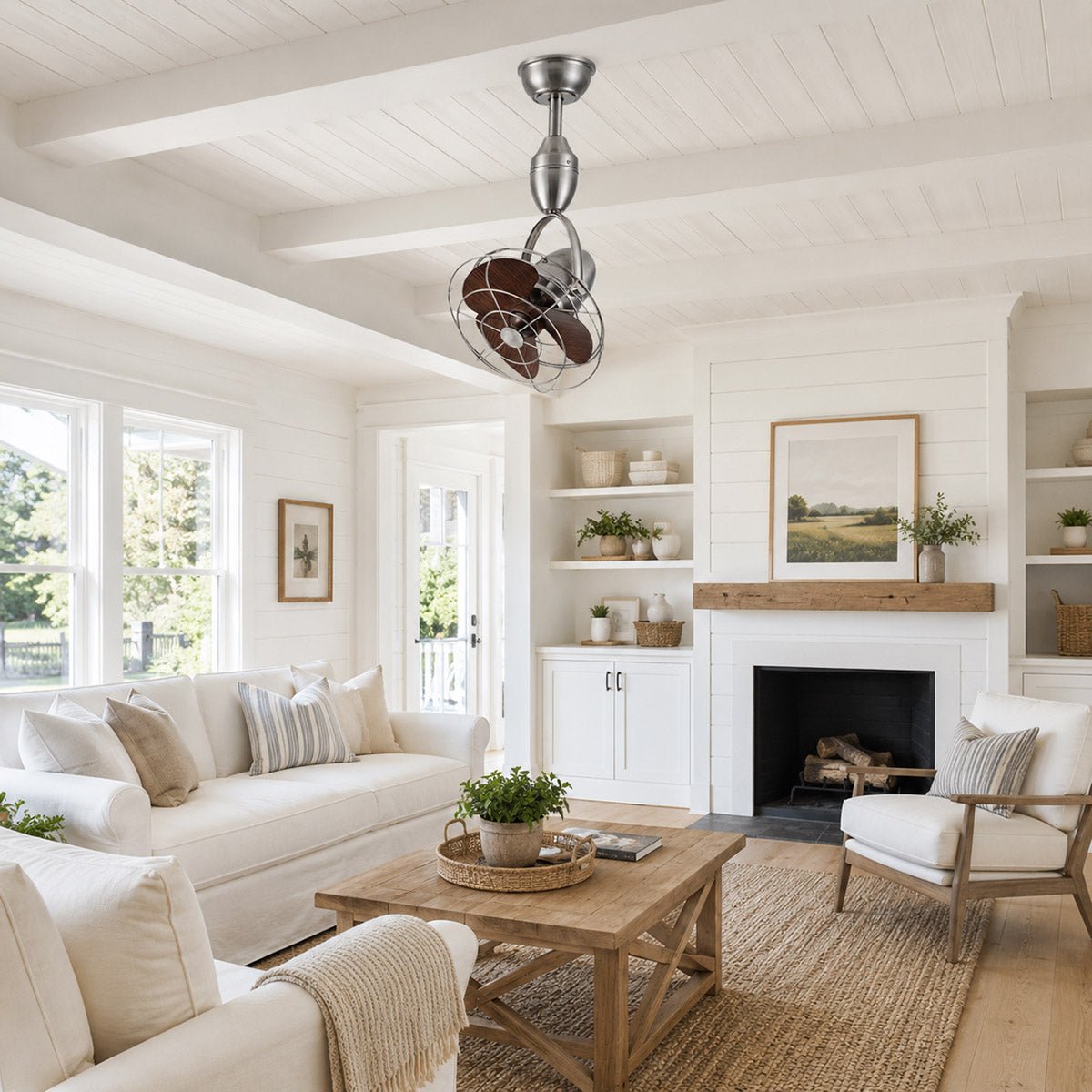 Modern Oscillating Ceiling Fan 3 Blade - Flyachilles