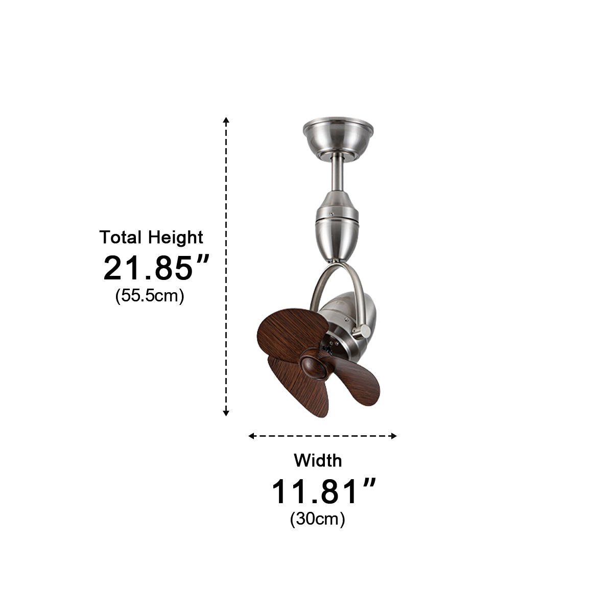 Modern Oscillating Ceiling Fan 3 Blade - Flyachilles