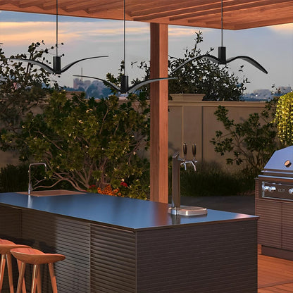 Modern Outdoor Waterproof Seagull Bird LED Ceiling Pendant Lights - Flyachilles