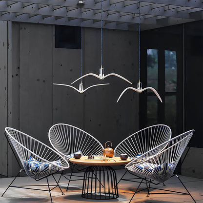 Modern Outdoor Waterproof Seagull Bird LED Ceiling Pendant Lights - Flyachilles