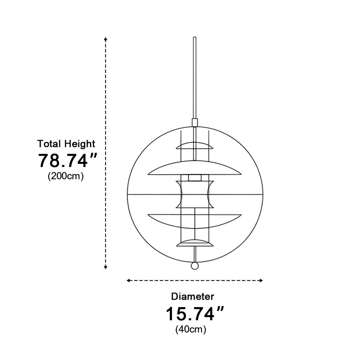 Modern Planet Globe Bar LED Pendant Lights - Flyachilles