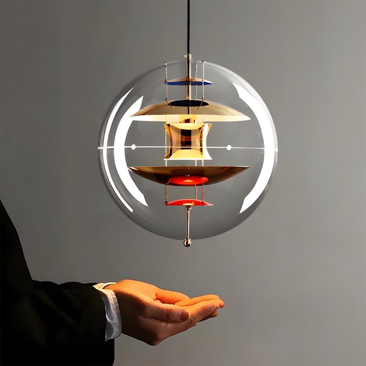 Modern Creative Planet Globe Bar LED Pendant Lights Hanging Lamp For ...
