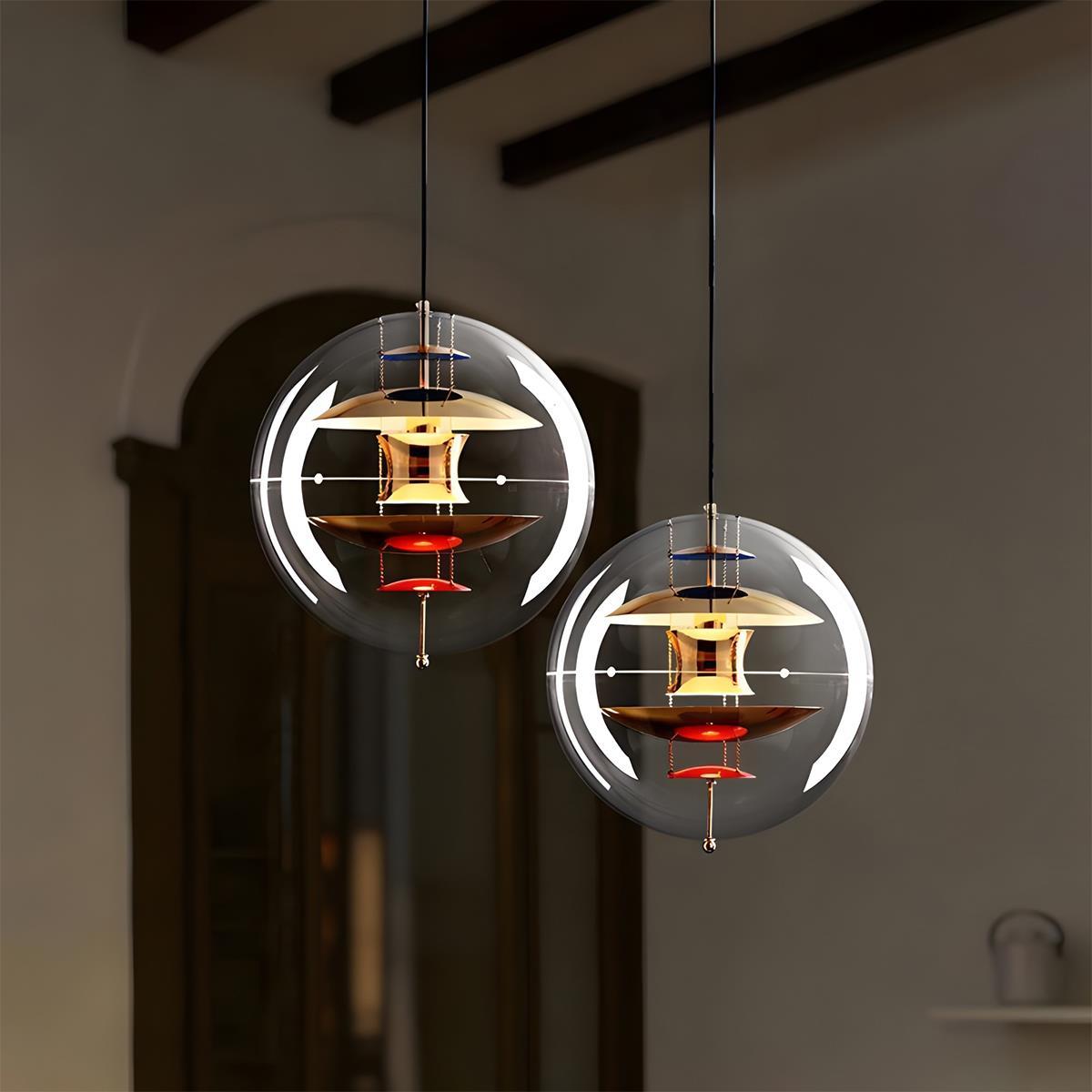 Modern Planet Globe Bar LED Pendant Lights - Flyachilles