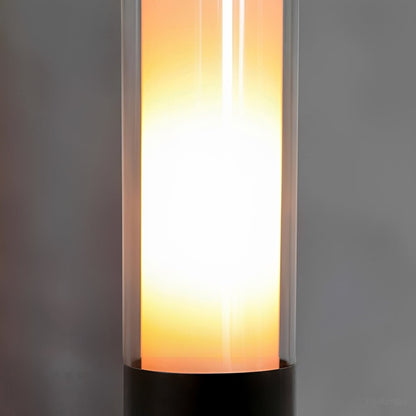 Modern Rechargeable LED Table Lamp with Glass Tube Ambient Light - Flyachilles