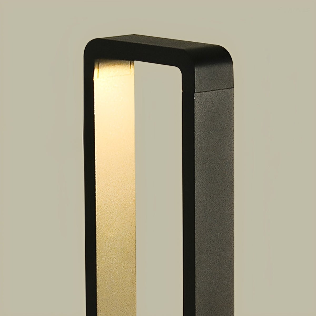 Modern Rectangular Frame Waterproof Outdoor Bollard Parth Light - Flyachilles