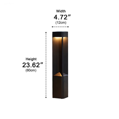 Modern Rectangular LED Outdoor Landscape Lighting - Flyachilles