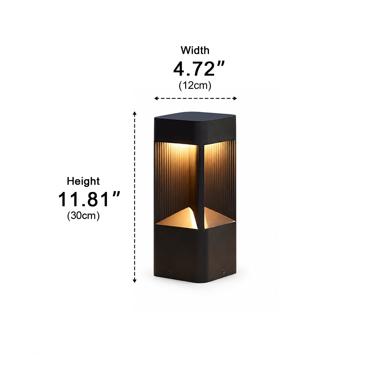 Modern Rectangular LED Outdoor Landscape Lighting - Flyachilles