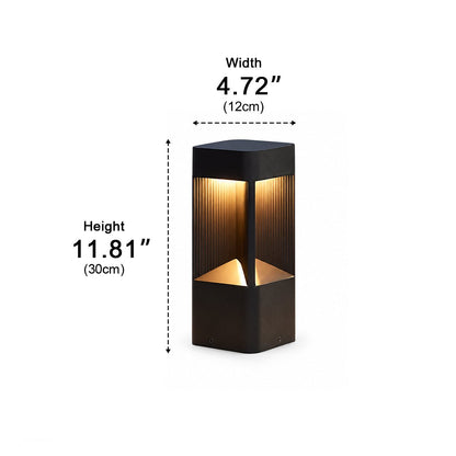 Modern Rectangular LED Outdoor Landscape Lighting - Flyachilles