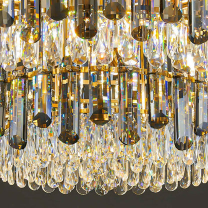 Modern Round Luxury Crystal Ceiling Lights - Flyachilles