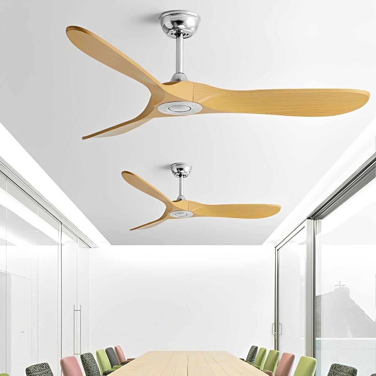 Modern Scandinavian Minimalist DC Motor Reverse Ceiling Fan - Flyachilles