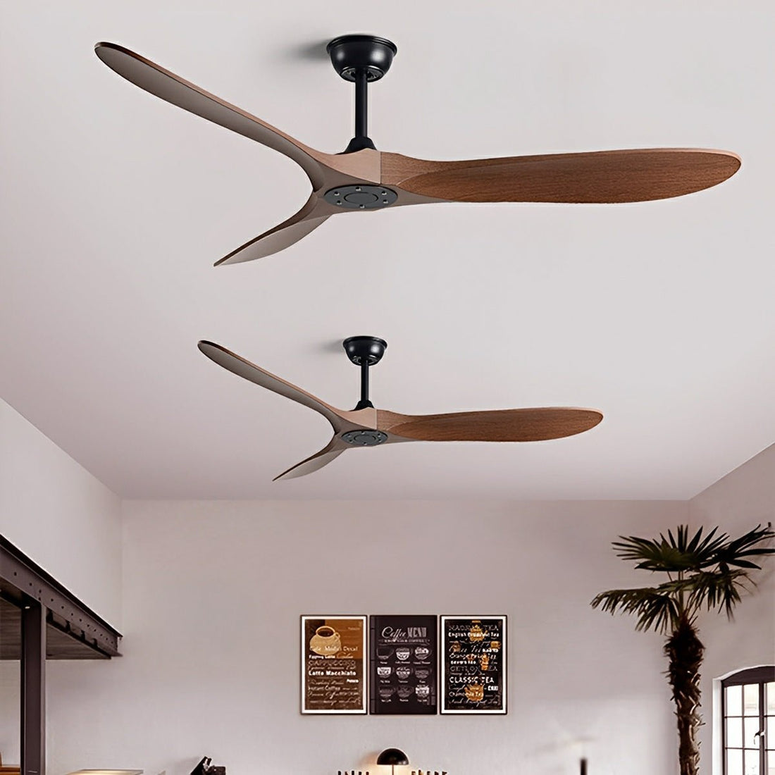 Modern Scandinavian Minimalist DC Motor Reverse Ceiling Fan - Flyachilles