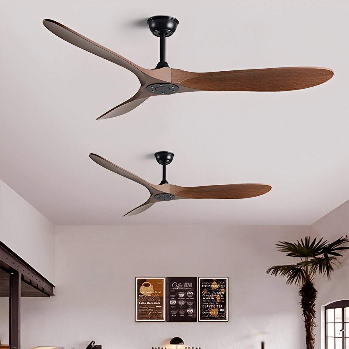 Modern Scandinavian Minimalist DC Motor Reverse Ceiling Fan - Flyachilles