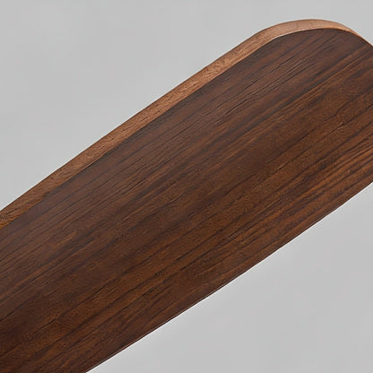 Modern Scandinavian Wood DC Motor Reverse Full - Spectrum LED Ceiling Fan Lights - Flyachilles