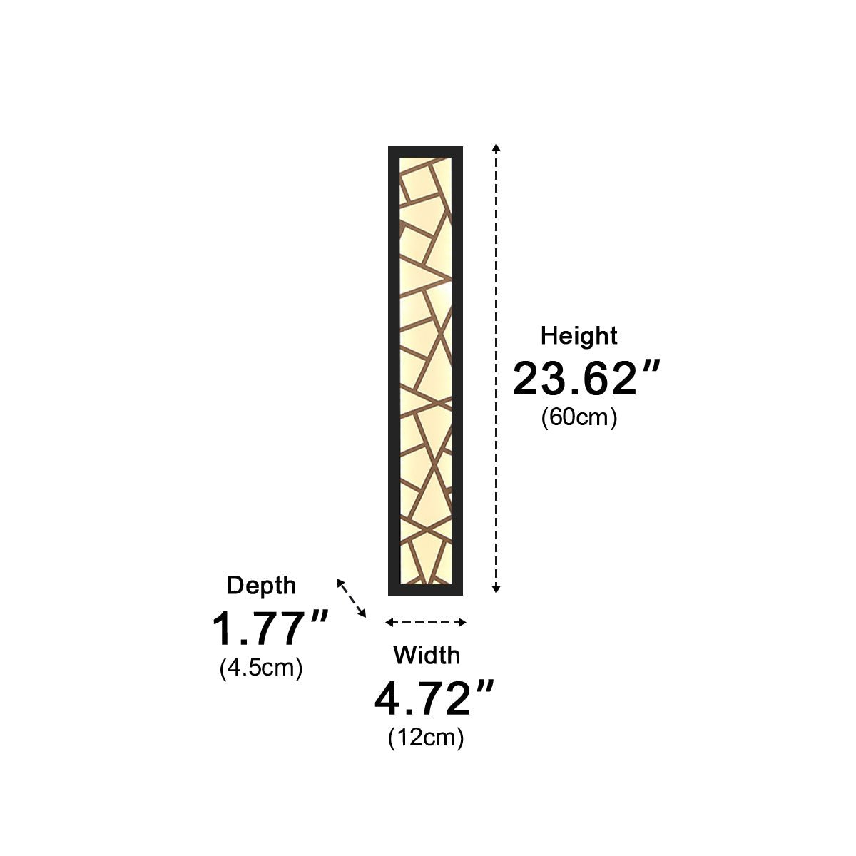 Modern Slim Waterproof Long Strip LED Outdoor Wall Lights - Flyachilles