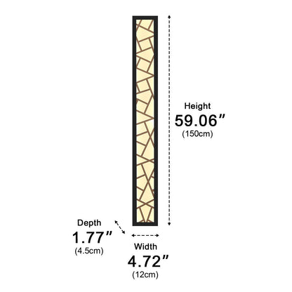 Modern Slim Waterproof Long Strip LED Outdoor Wall Lights - Flyachilles
