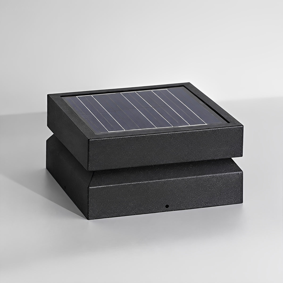 Modern Square Waterproof Black Outdoor Post Lights - Flyachilles