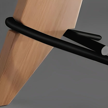 Modern Tilt Wood Fabric Drum Shade Floor Lamp - Flyachilles