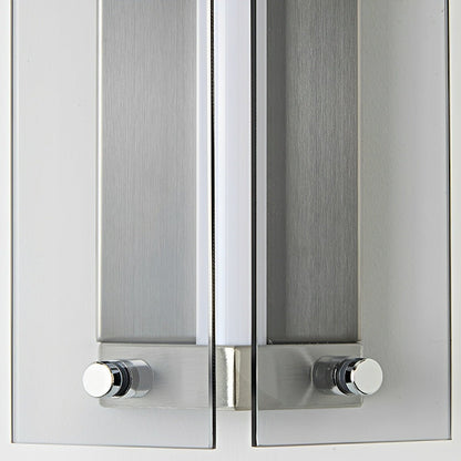 Modern Vertical Glass LED Wall Sconce - Flyachilles