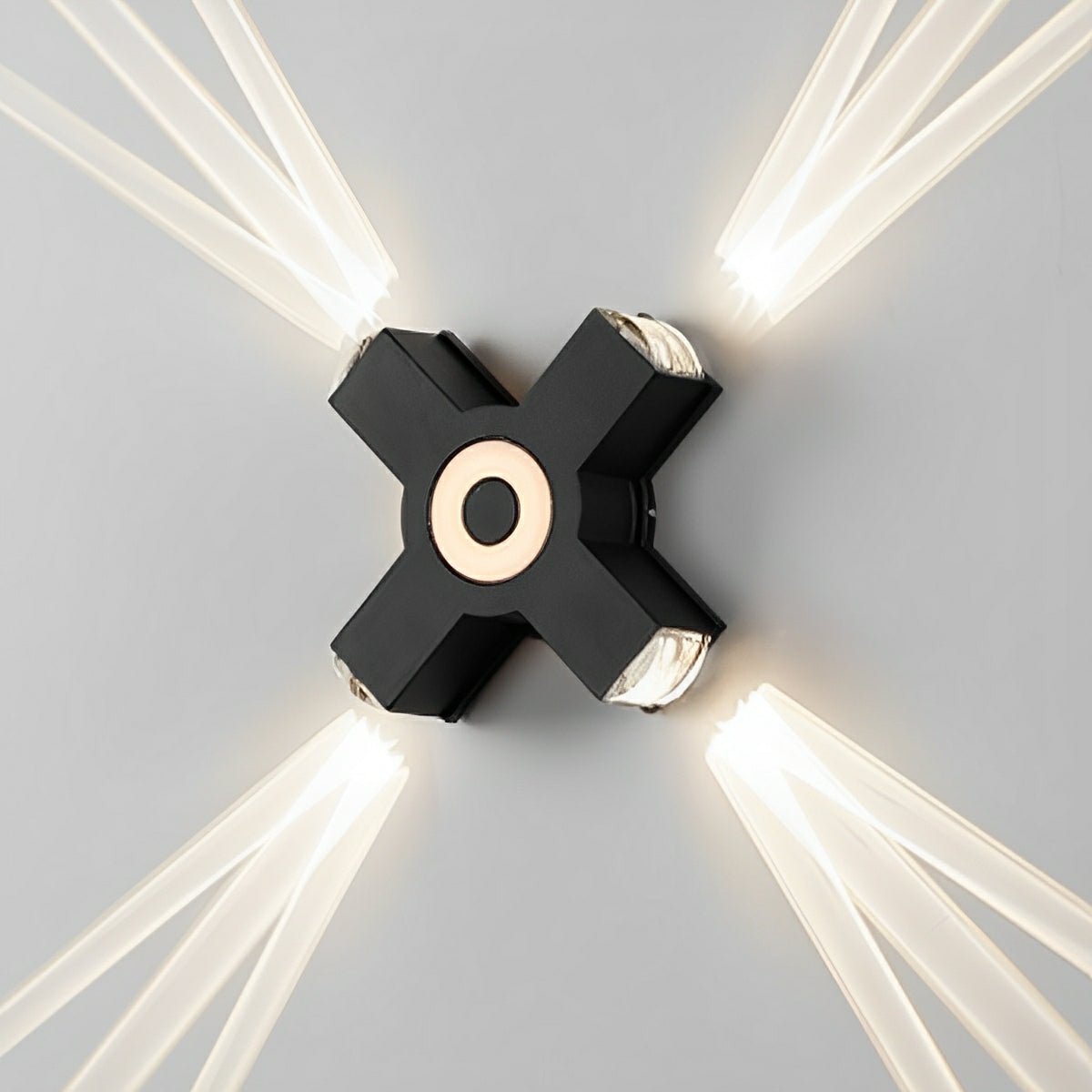 Modern Waterproof Black Outdoor LED Wall Lights Spotlights - Flyachilles