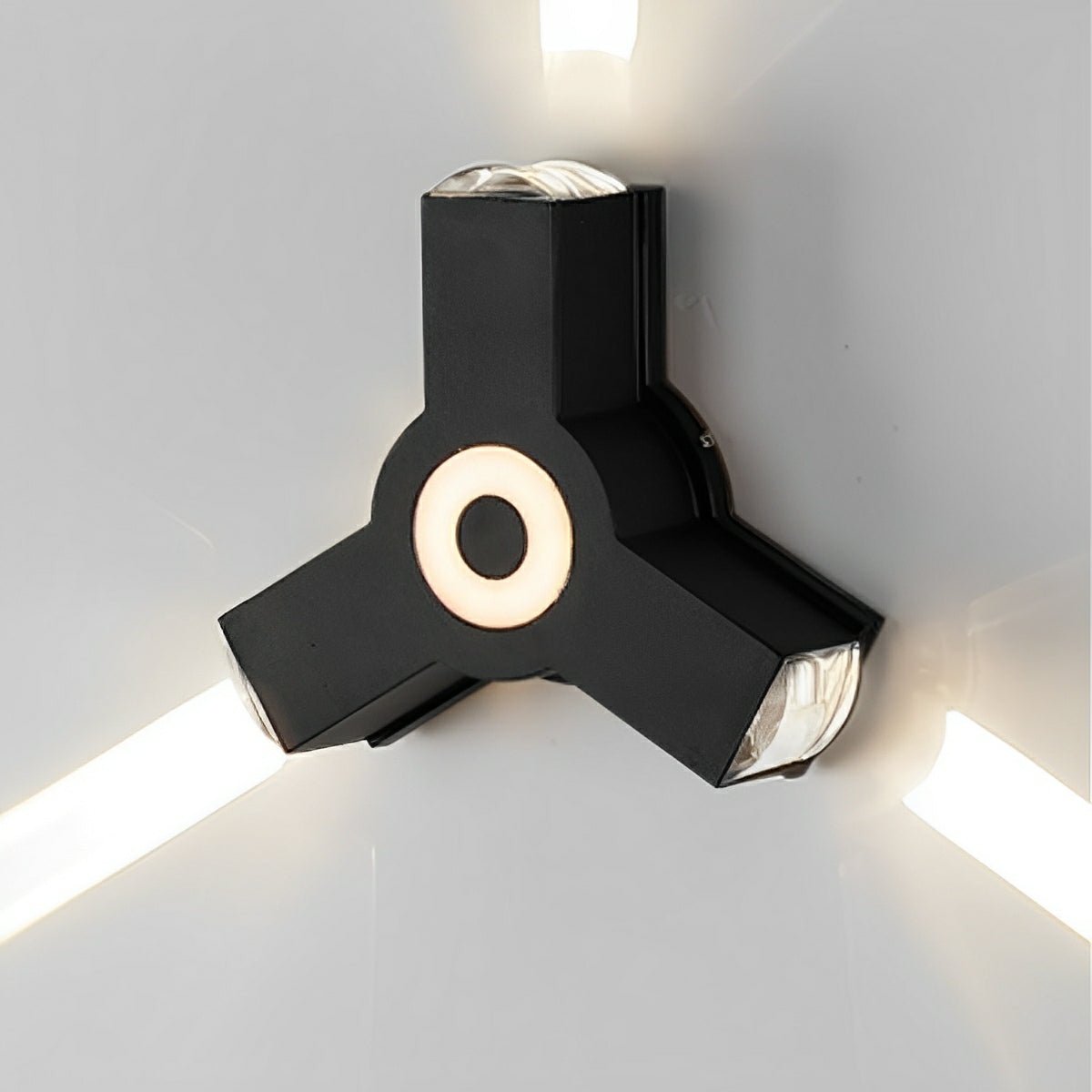 Modern Waterproof Black Outdoor LED Wall Lights Spotlights - Flyachilles