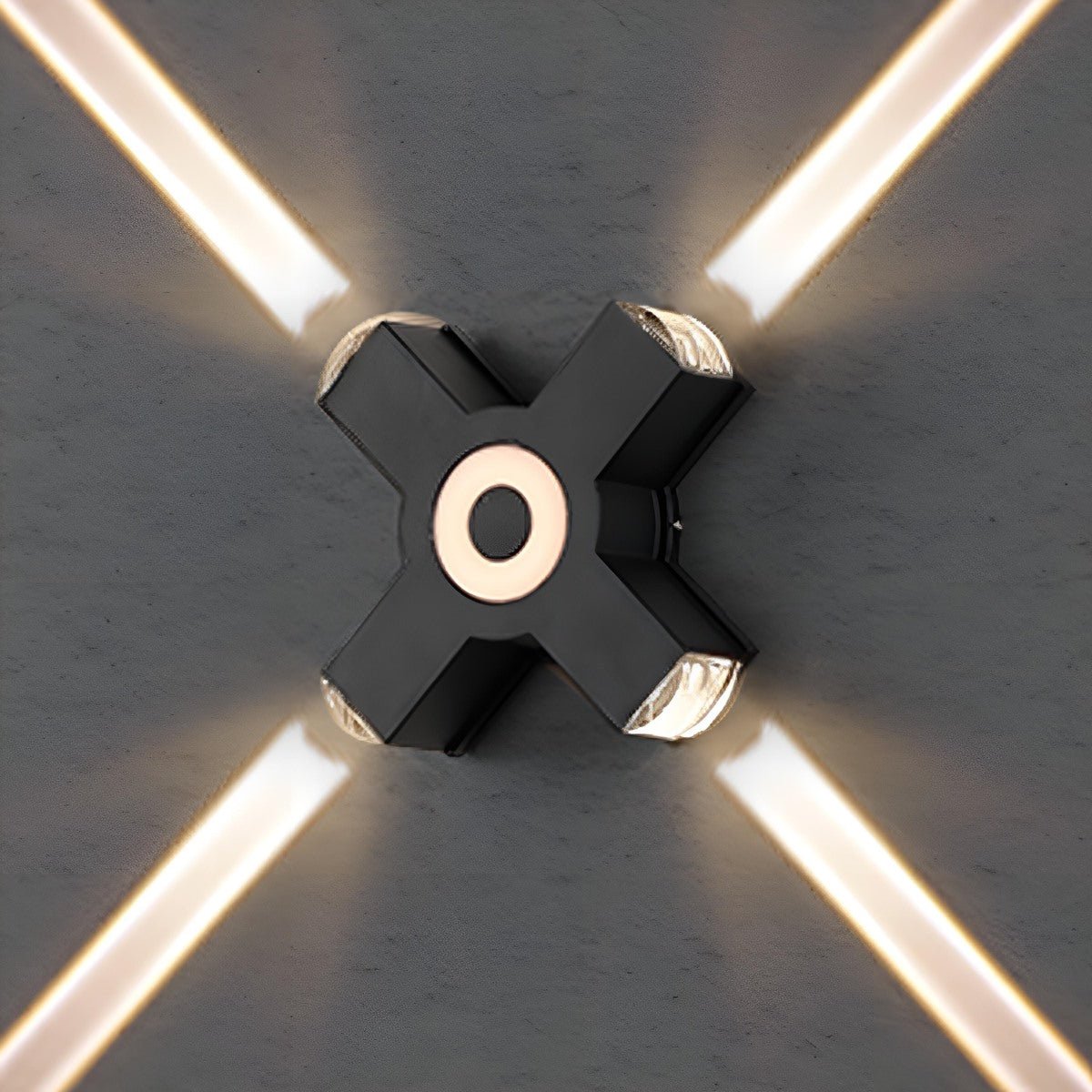 Modern Waterproof Black Outdoor LED Wall Lights Spotlights - Flyachilles