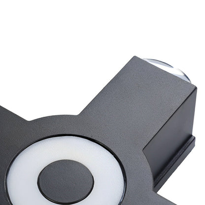 Modern Waterproof Black Outdoor LED Wall Lights Spotlights - Flyachilles