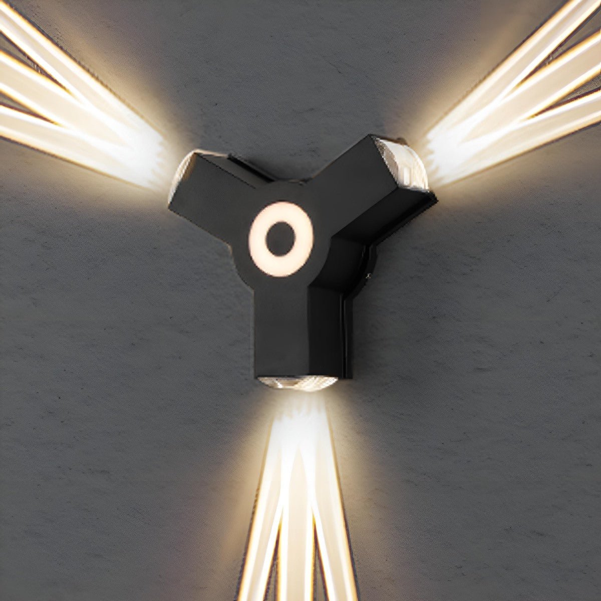 Modern Waterproof Black Outdoor LED Wall Lights Spotlights - Flyachilles