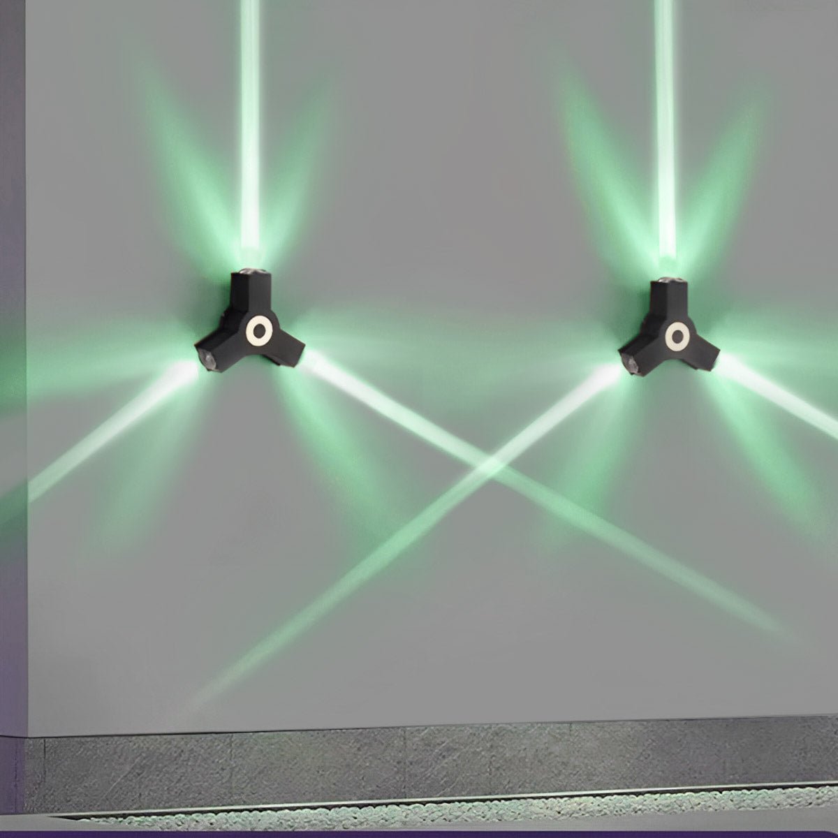 Modern Waterproof Black Outdoor LED Wall Lights Spotlights - Flyachilles
