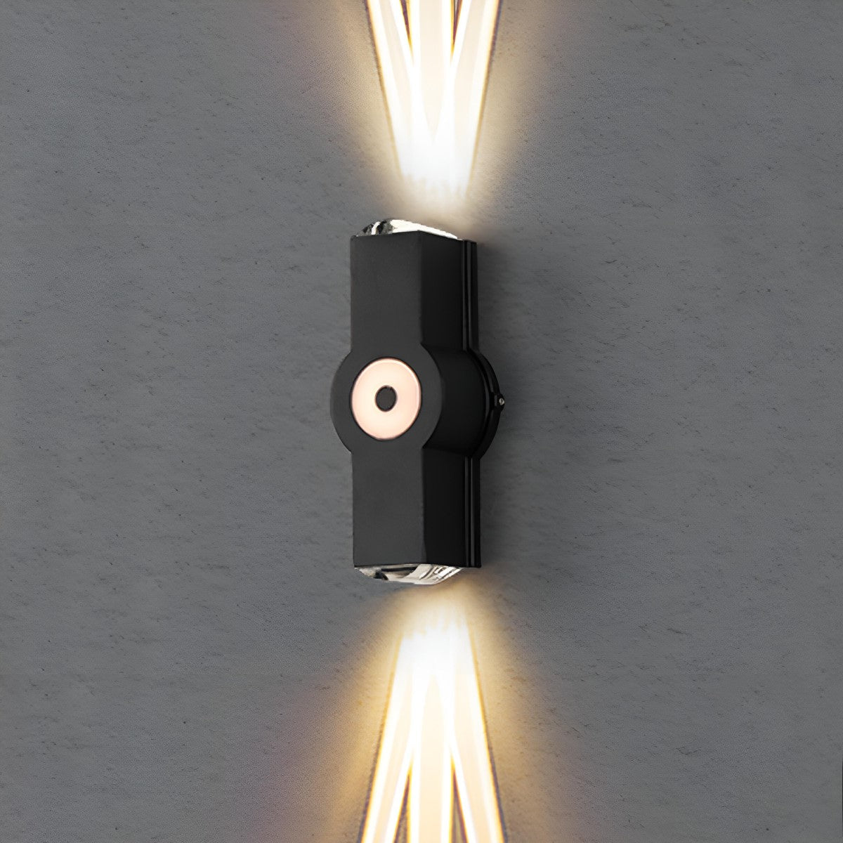Modern Waterproof Black Outdoor LED Wall Lights Spotlights - Flyachilles