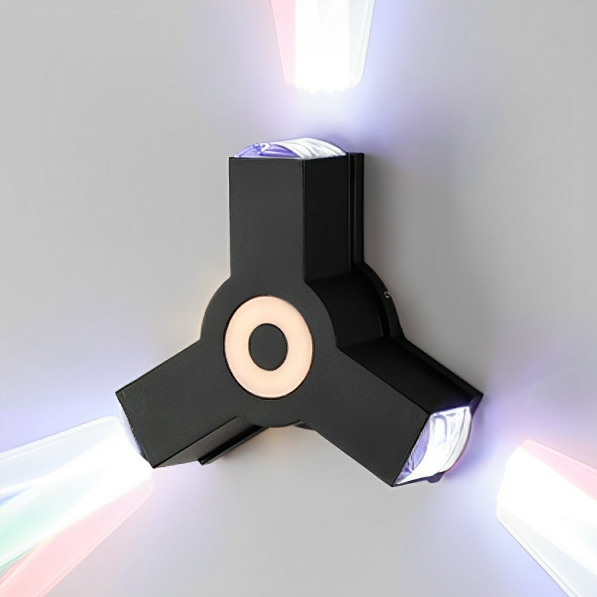 Modern Waterproof Black Outdoor LED Wall Lights Spotlights - Flyachilles