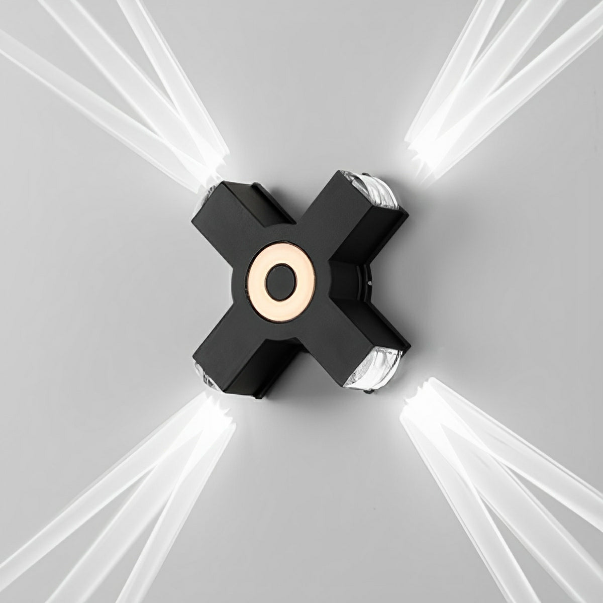 Modern Waterproof Black Outdoor LED Wall Lights Spotlights - Flyachilles