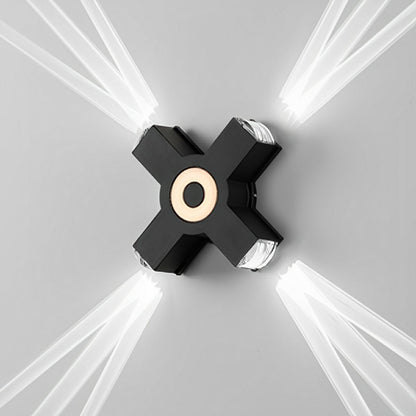 Modern Waterproof Black Outdoor LED Wall Lights Spotlights - Flyachilles