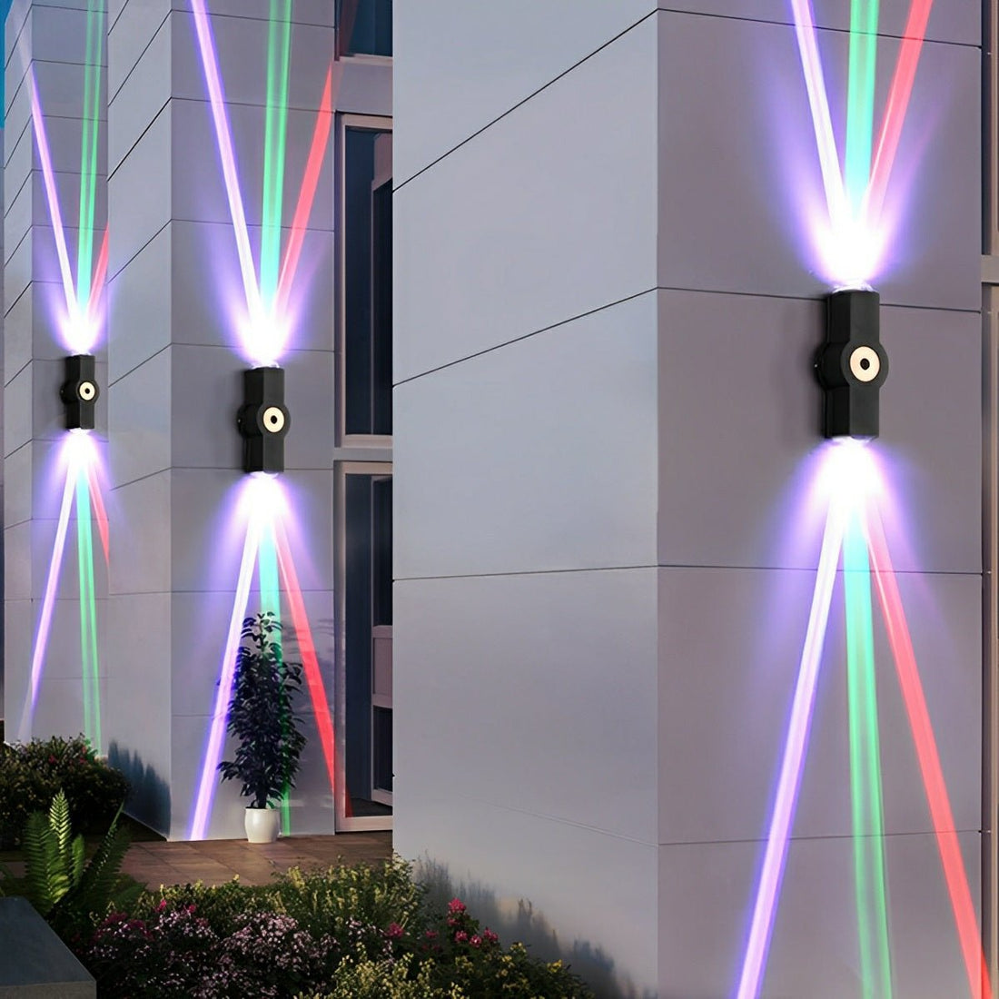 Modern Waterproof Colorful Outdoor LED Wall Lights - Flyachilles