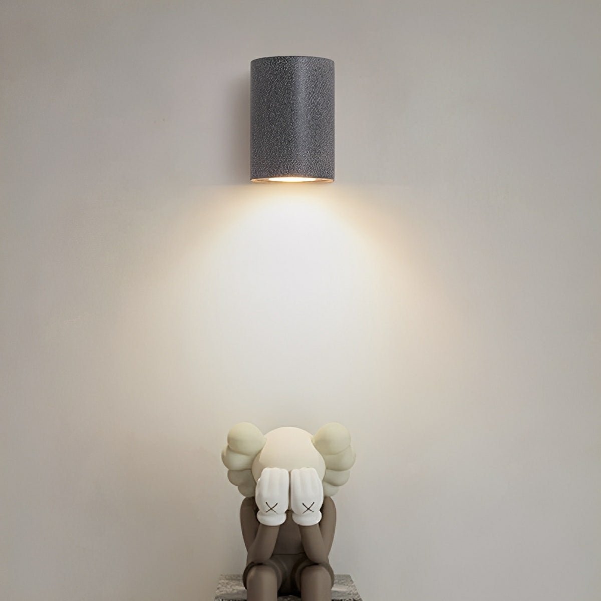 Modern Waterproof Cylinder Cement LED Outdoor Wall Lights - Flyachilles