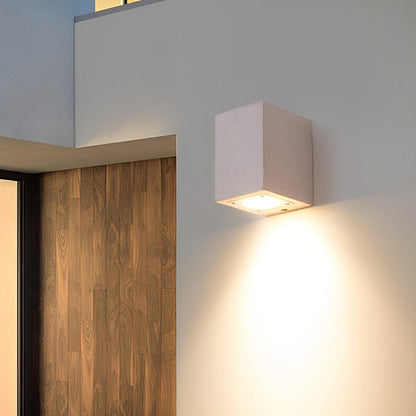 Modern Waterproof Cylinder Cement LED Outdoor Wall Lights - Flyachilles
