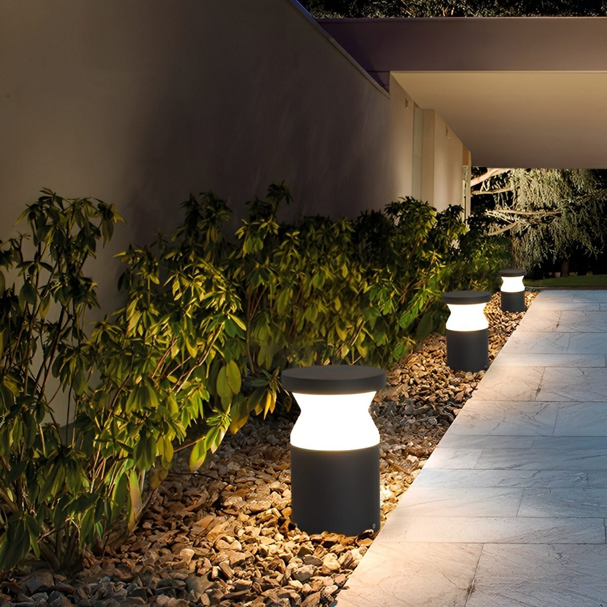 Modern Waterproof Cylinder Outdoor LED Lawn Pathway Lights - Flyachilles