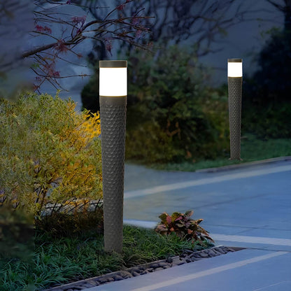 Modern Waterproof Cylinder Outdoor LED Lawn Pillar Lights - Flyachilles
