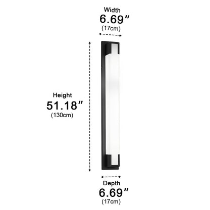 Modern Waterproof Linear Strip LED Outdoor Wall Lights - Flyachilles
