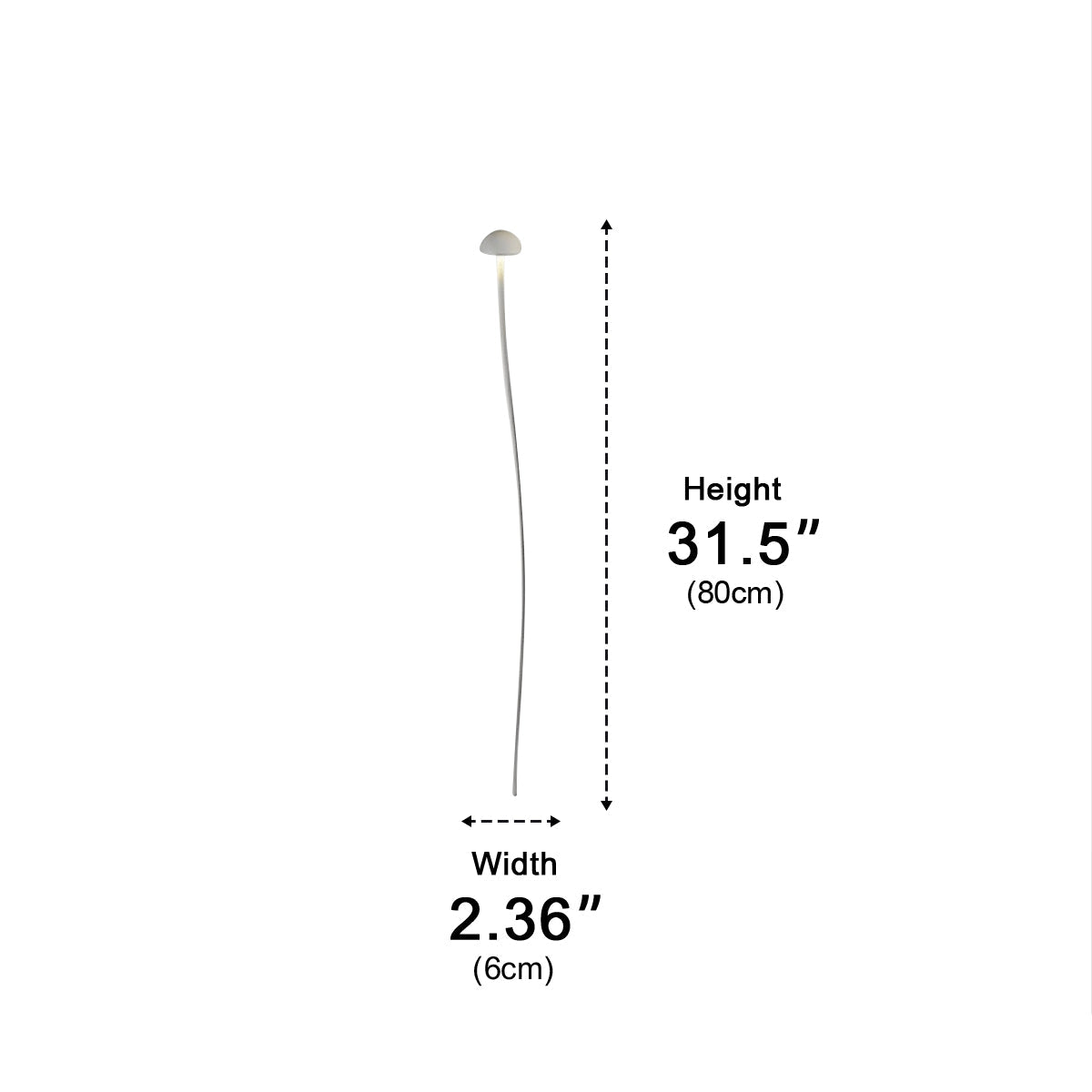 Modern Waterproof Minimalist Mushroom Stainless Steel LED Outdoor Landscape Lights - Flyachilles
