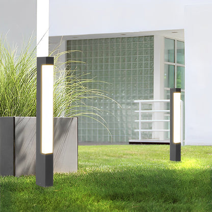 Modern Waterproof Rectangular Outdoor LED Landscape Path Lights - Flyachilles