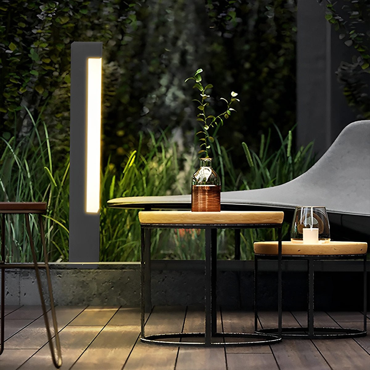 Modern Waterproof Rectangular Outdoor LED Landscape Path Lights - Flyachilles