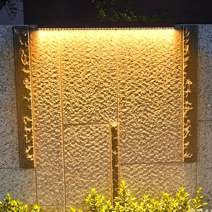 Modern Waterproof Solar Outdoor Wall Washer Light - Flyachilles