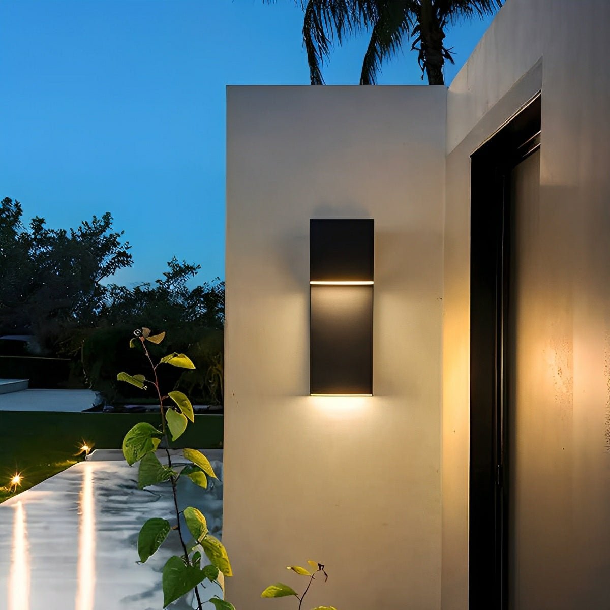 Modern Waterproof Tiered LED Outdoor Wall Lights - Flyachilles