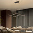 Modern Wave LED Linear Pendant Light - Flyachilles