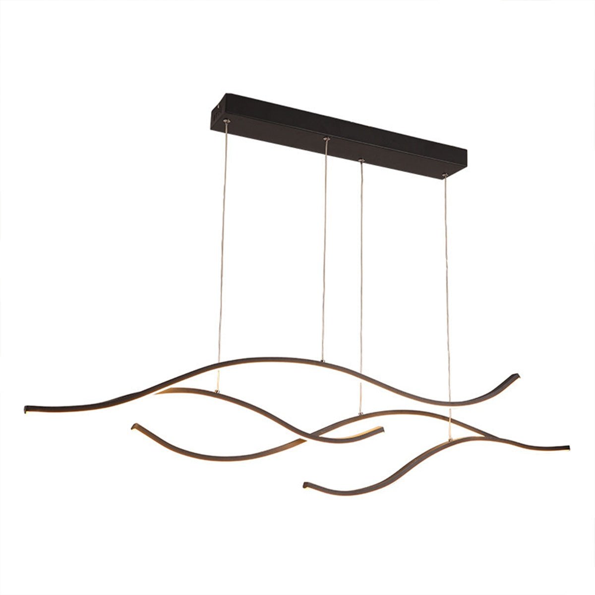 Modern Wave LED Linear Pendant Light - Flyachilles
