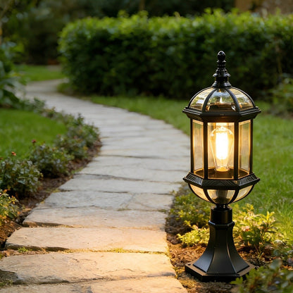 Nordic Vintage Waterproof LED Outdoor Post Lights - Flyachilles